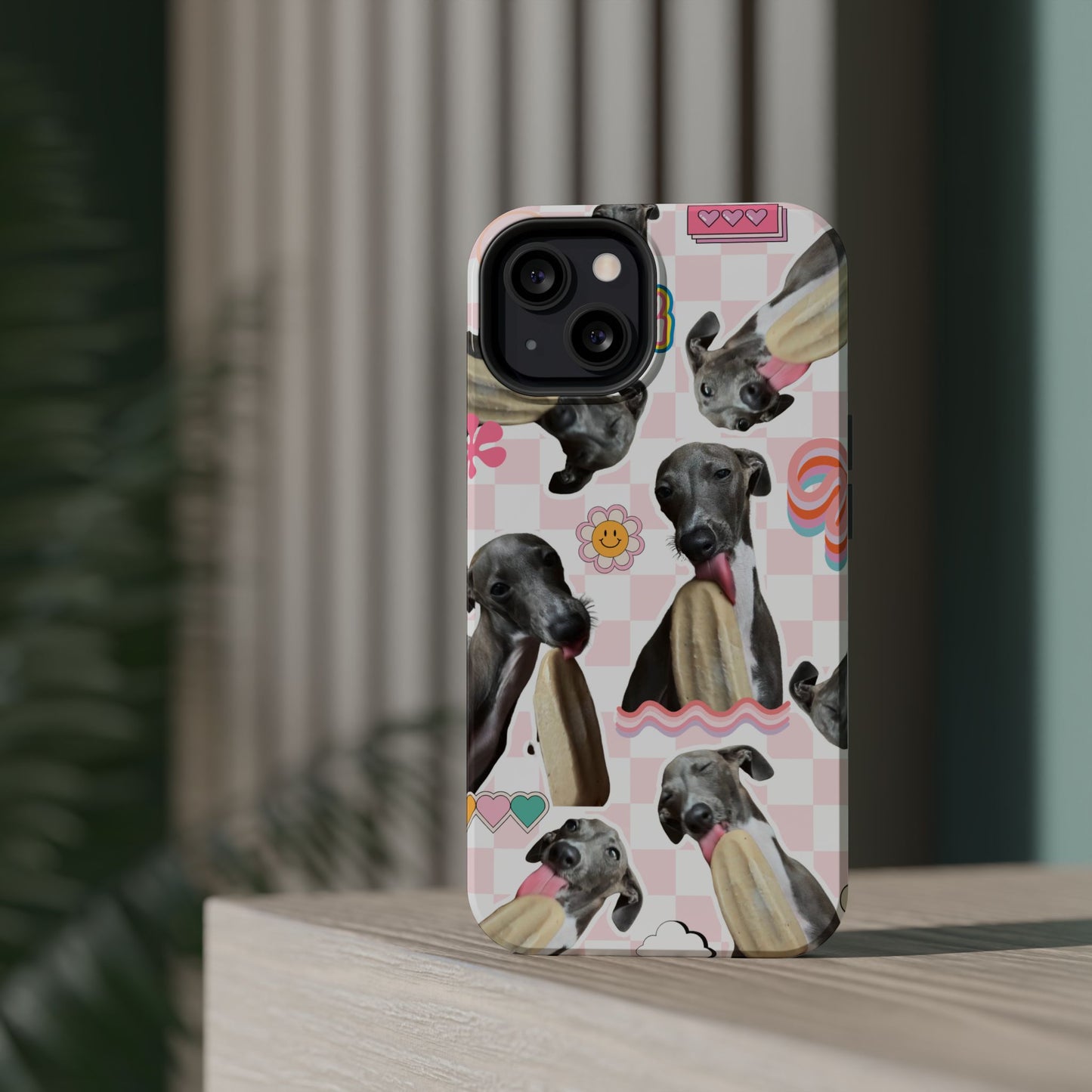Cute Dog Magnet Phone Cases, Dog Lover Gift, Funny Animal Phone Cover, Pet Owner Accessories, Unique Phone Cases, Gifts for Animal Lovers