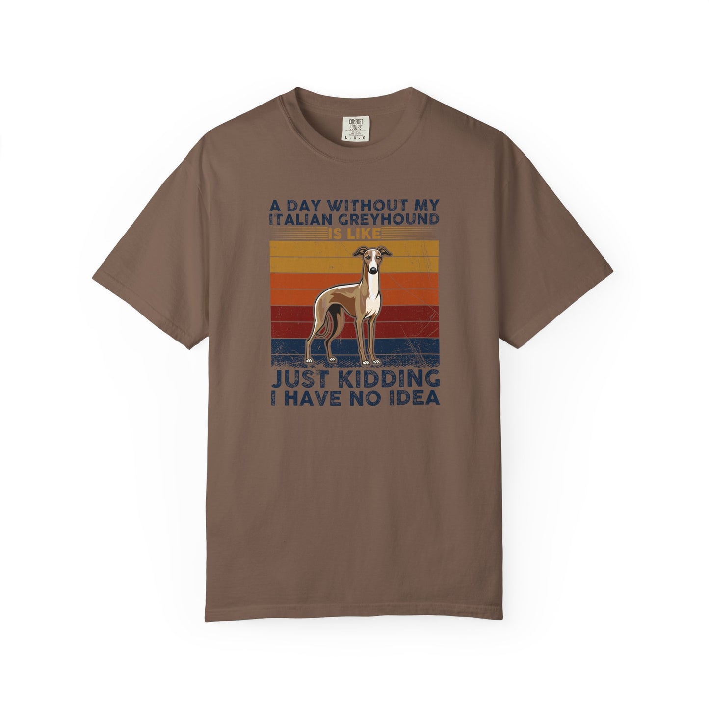 Funny Italian Greyhound T-Shirt, Pet Lover Gift, Dog Mom Shirt, Humor Tee, Casual Wear, Birthday Gift for Dog Owners