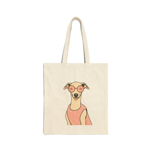 Stylish Dog Lover's Tote Bag, Cute Animal Gift, Eco-Friendly Shopping Bag, Reusable Everyday Tote, Pet Owner Accessory