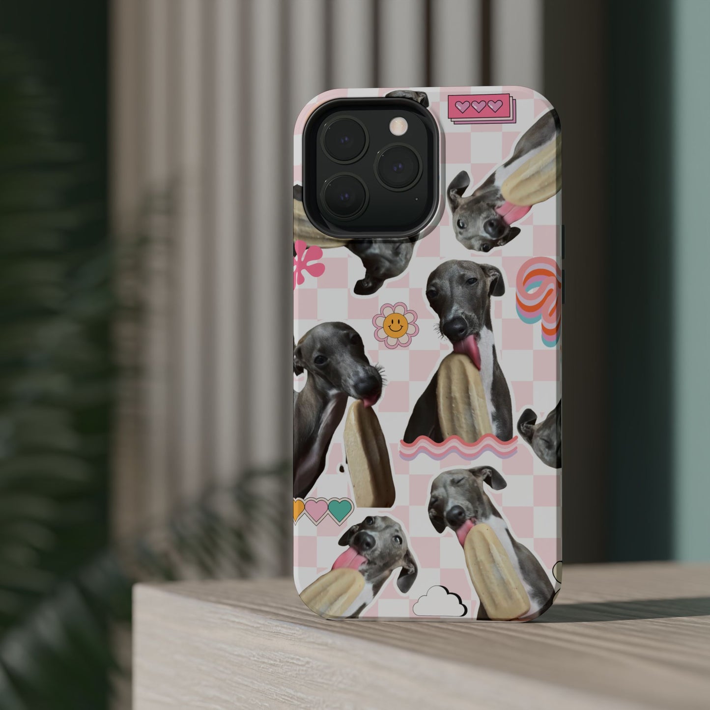 Cute Dog Magnet Phone Cases, Dog Lover Gift, Funny Animal Phone Cover, Pet Owner Accessories, Unique Phone Cases, Gifts for Animal Lovers