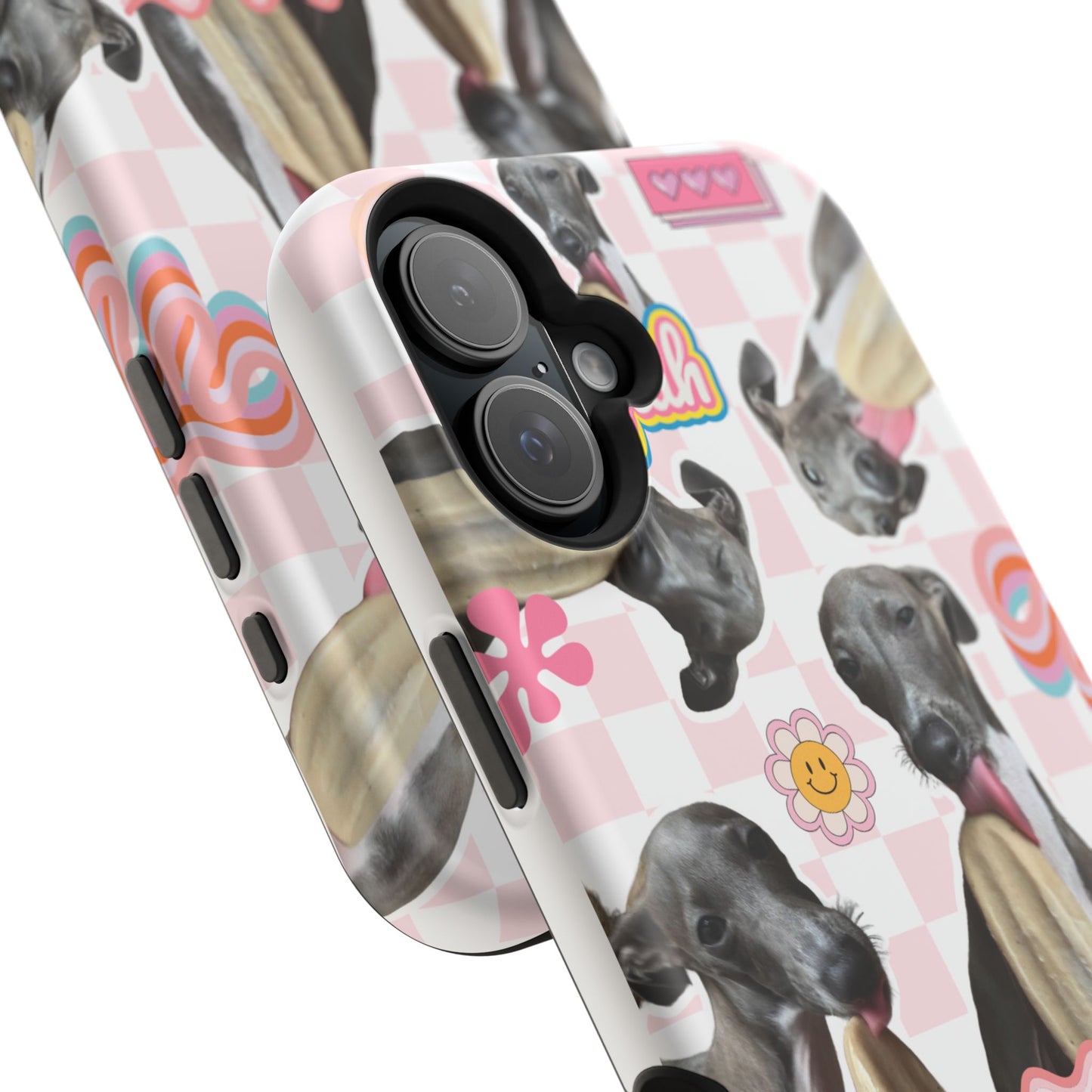 Cute Dog Magnet Phone Cases, Dog Lover Gift, Funny Animal Phone Cover, Pet Owner Accessories, Unique Phone Cases, Gifts for Animal Lovers