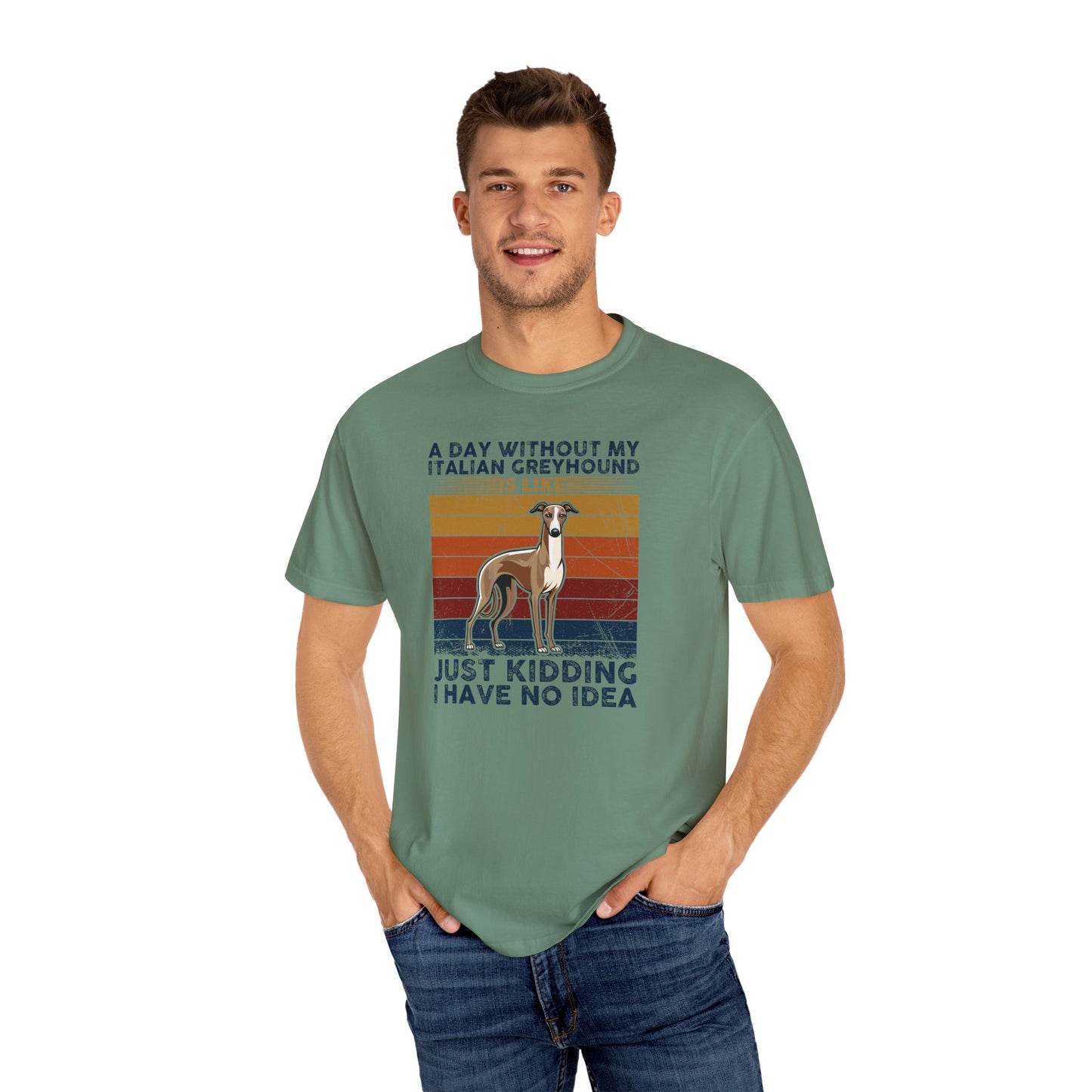 Funny Italian Greyhound T-Shirt, Pet Lover Gift, Dog Mom Shirt, Humor Tee, Casual Wear, Birthday Gift for Dog Owners