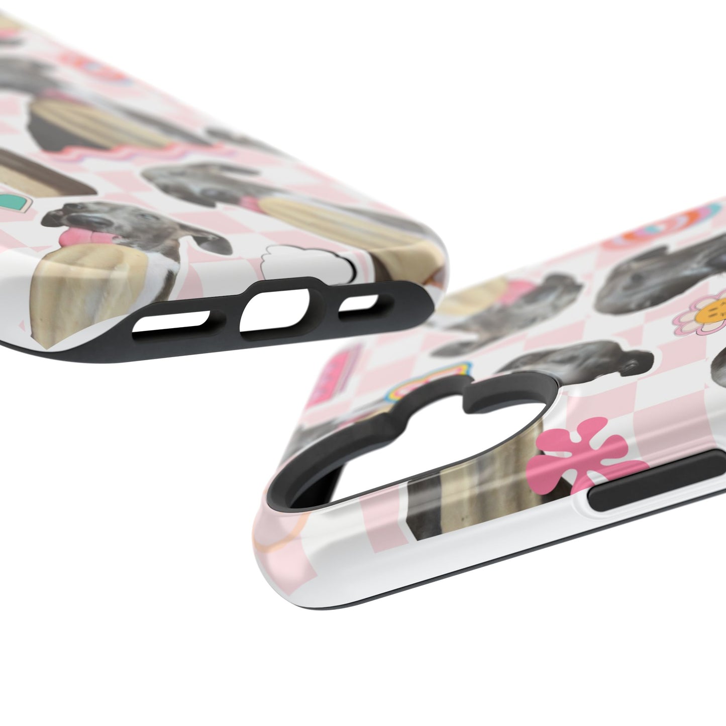 Cute Dog Magnet Phone Cases, Dog Lover Gift, Funny Animal Phone Cover, Pet Owner Accessories, Unique Phone Cases, Gifts for Animal Lovers
