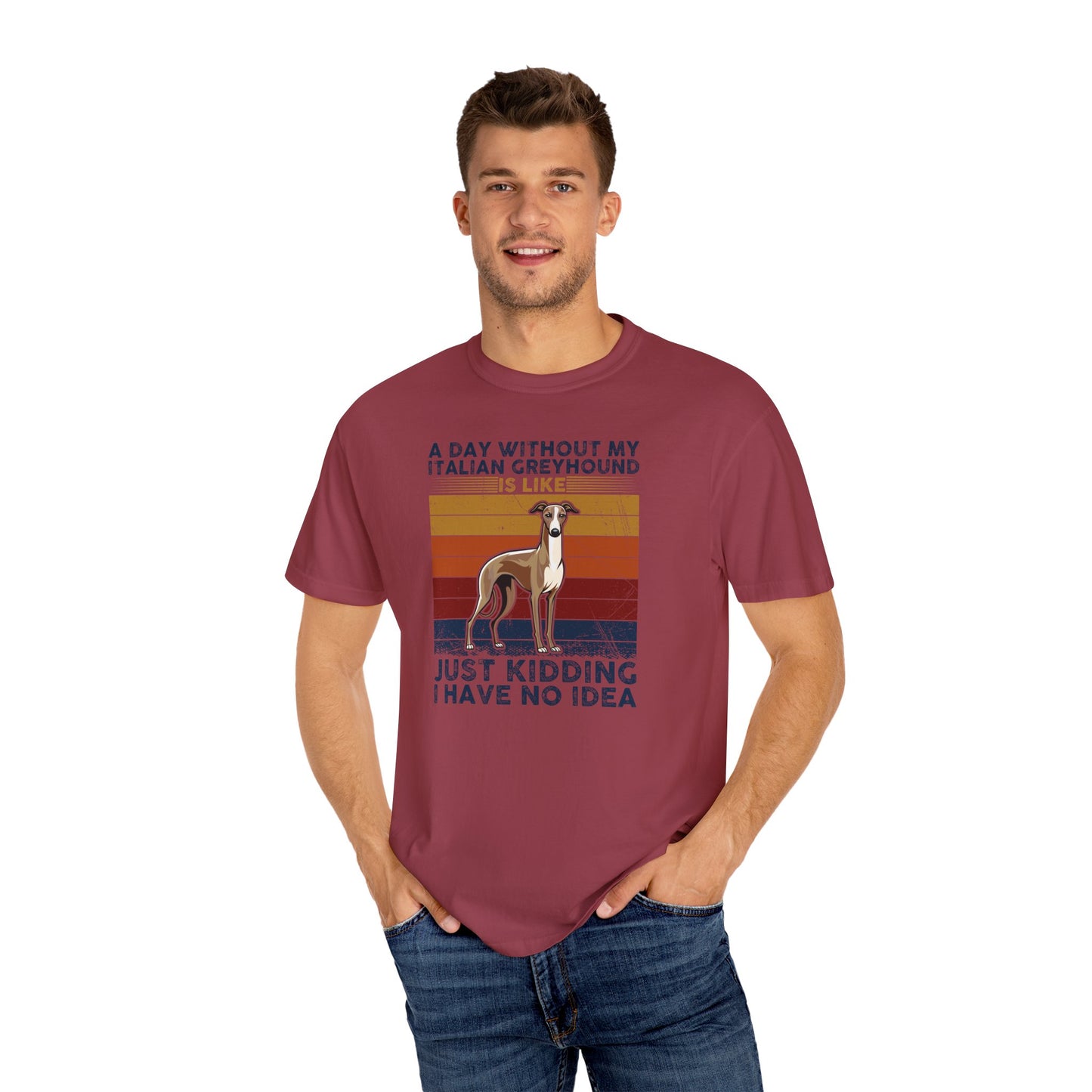 Funny Italian Greyhound T-Shirt, Pet Lover Gift, Dog Mom Shirt, Humor Tee, Casual Wear, Birthday Gift for Dog Owners