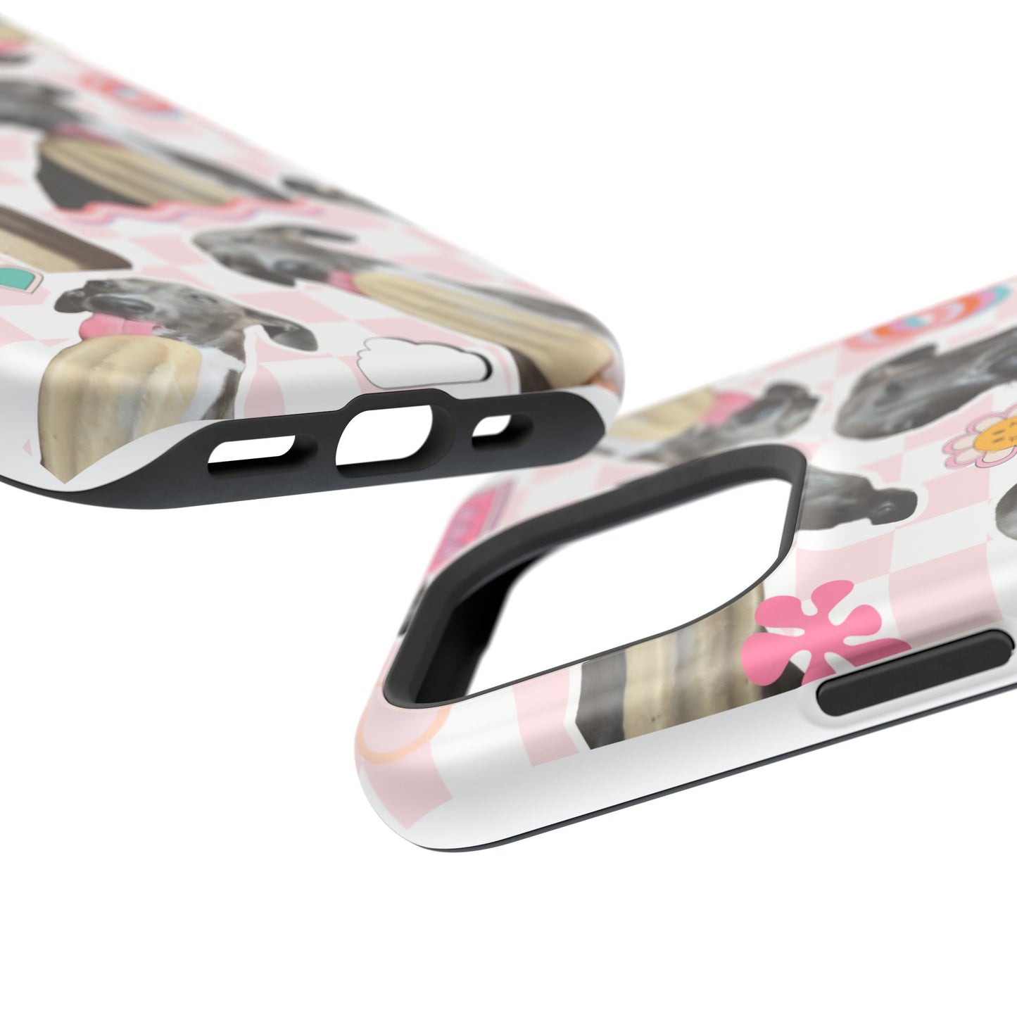 Cute Dog Magnet Phone Cases, Dog Lover Gift, Funny Animal Phone Cover, Pet Owner Accessories, Unique Phone Cases, Gifts for Animal Lovers