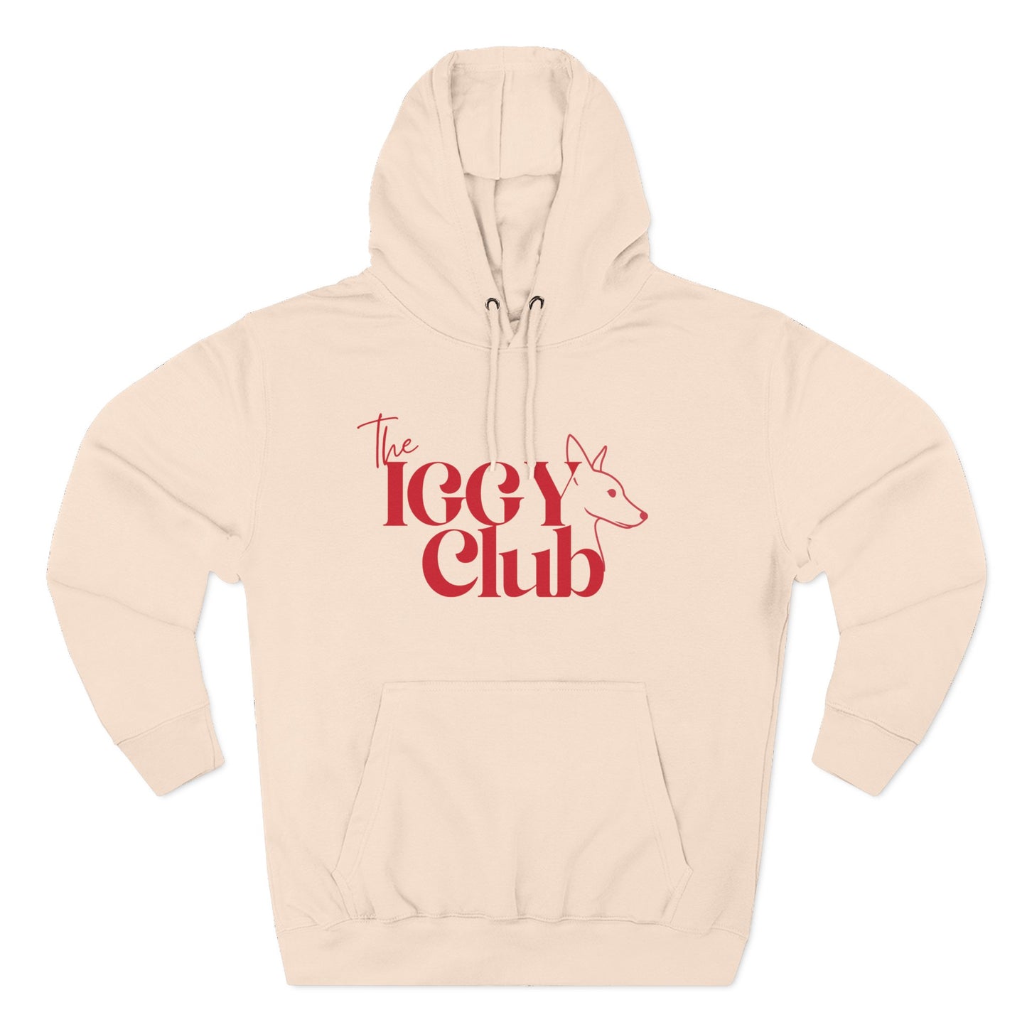 Icy Club Fleece Hoodie, Cozy Winter Apparel, Cute Animal Sweatshirt, Gift for Fox Lovers, Casual Outfit for Teens