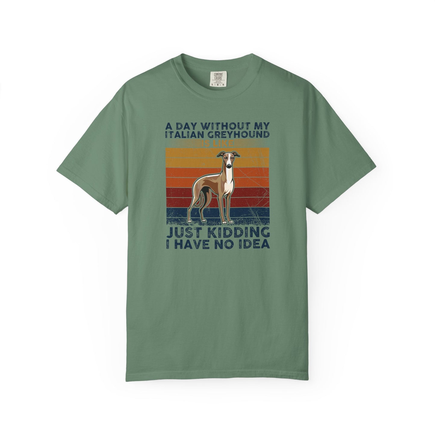 Funny Italian Greyhound T-Shirt, Pet Lover Gift, Dog Mom Shirt, Humor Tee, Casual Wear, Birthday Gift for Dog Owners