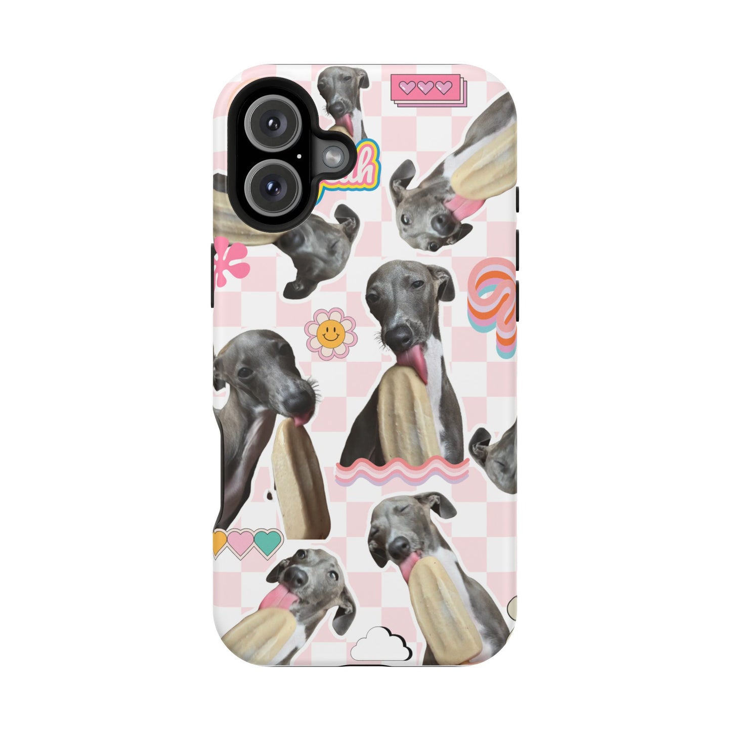 Cute Dog Magnet Phone Cases, Dog Lover Gift, Funny Animal Phone Cover, Pet Owner Accessories, Unique Phone Cases, Gifts for Animal Lovers