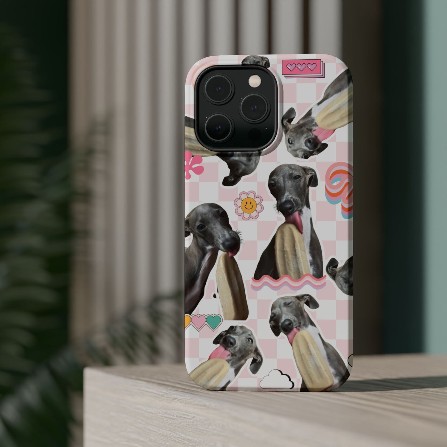 Cute Dog Magnet Phone Cases, Dog Lover Gift, Funny Animal Phone Cover, Pet Owner Accessories, Unique Phone Cases, Gifts for Animal Lovers