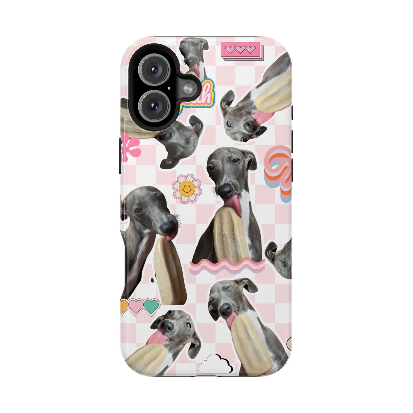 Cute Dog Magnet Phone Cases, Dog Lover Gift, Funny Animal Phone Cover, Pet Owner Accessories, Unique Phone Cases, Gifts for Animal Lovers