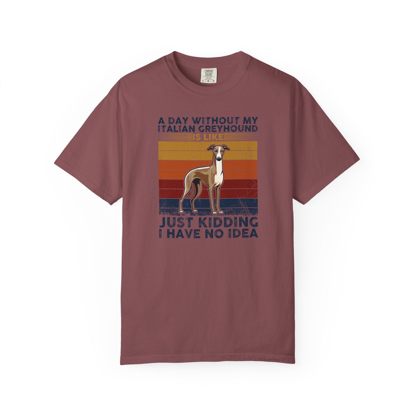 Funny Italian Greyhound T-Shirt, Pet Lover Gift, Dog Mom Shirt, Humor Tee, Casual Wear, Birthday Gift for Dog Owners