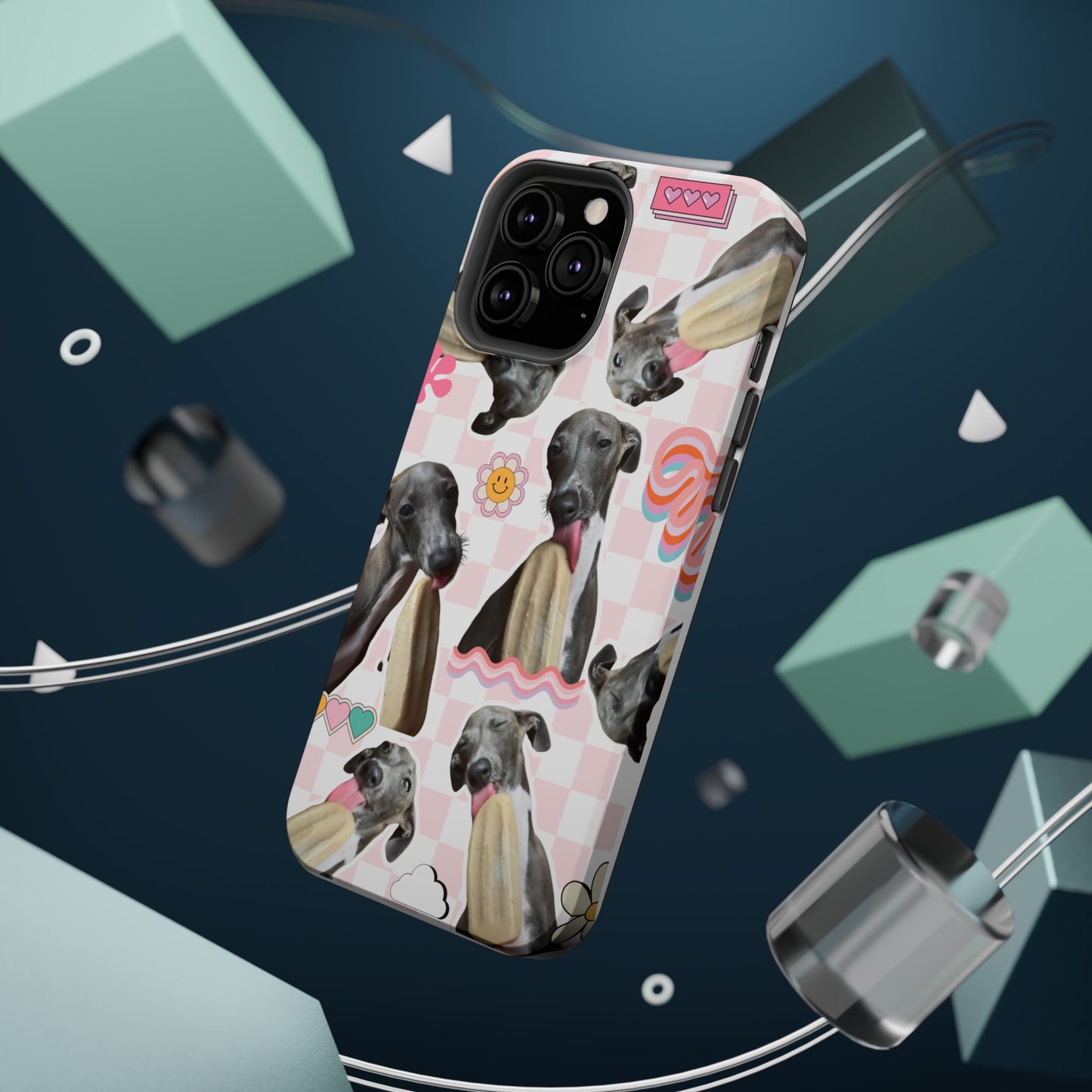 Cute Dog Magnet Phone Cases, Dog Lover Gift, Funny Animal Phone Cover, Pet Owner Accessories, Unique Phone Cases, Gifts for Animal Lovers