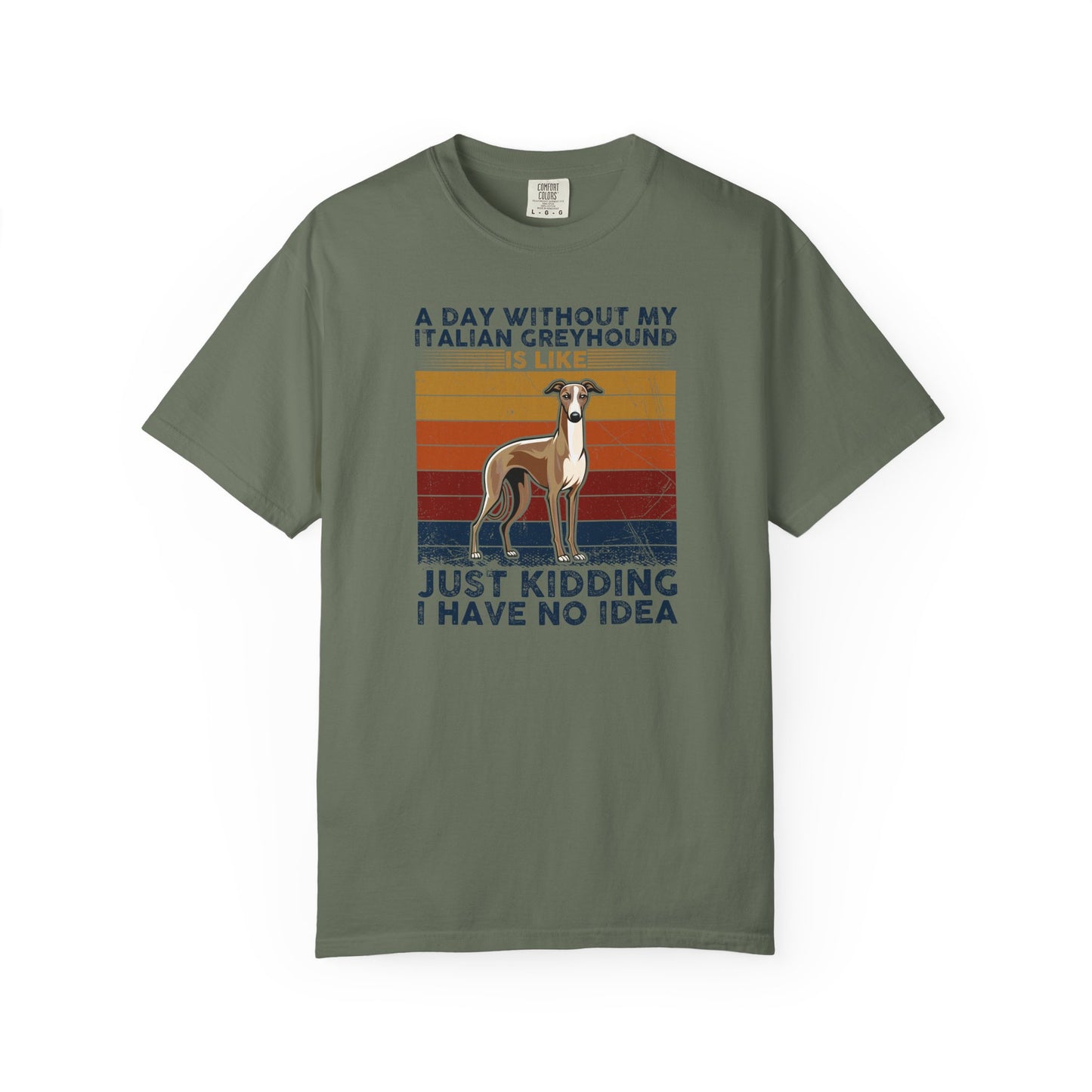 Funny Italian Greyhound T-Shirt, Pet Lover Gift, Dog Mom Shirt, Humor Tee, Casual Wear, Birthday Gift for Dog Owners
