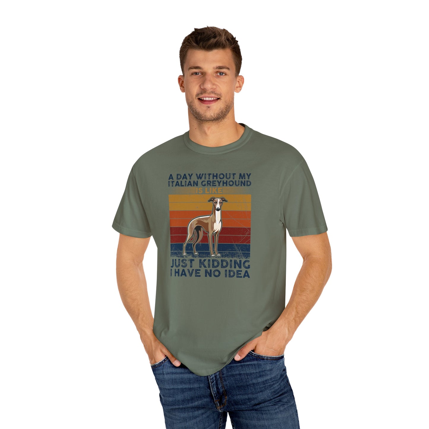 Funny Italian Greyhound T-Shirt, Pet Lover Gift, Dog Mom Shirt, Humor Tee, Casual Wear, Birthday Gift for Dog Owners