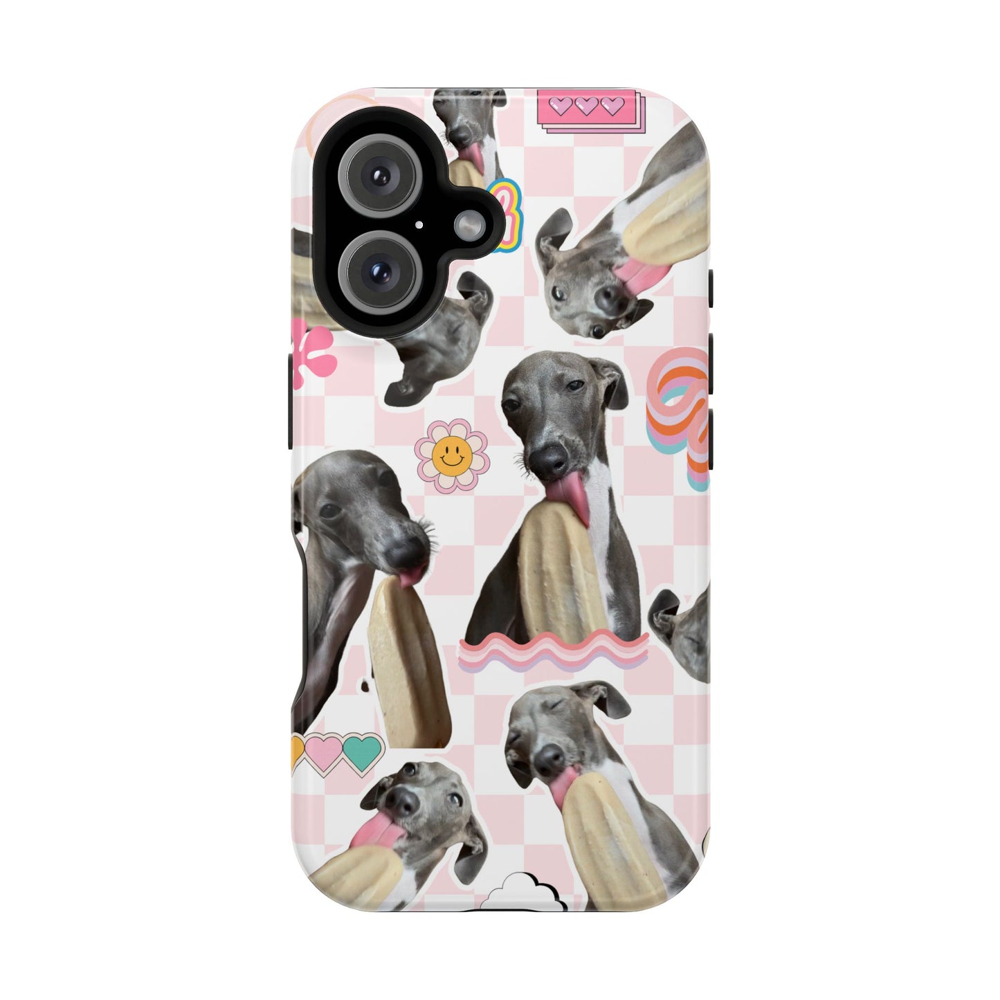 Cute Dog Magnet Phone Cases, Dog Lover Gift, Funny Animal Phone Cover, Pet Owner Accessories, Unique Phone Cases, Gifts for Animal Lovers